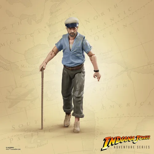 Miniatura 3 de Indiana Jones and The Dial of Destiny Adventure Series - Figura de acción Renaldo, figuras de acción de 6 pulgadas, juguetes para niños a partir