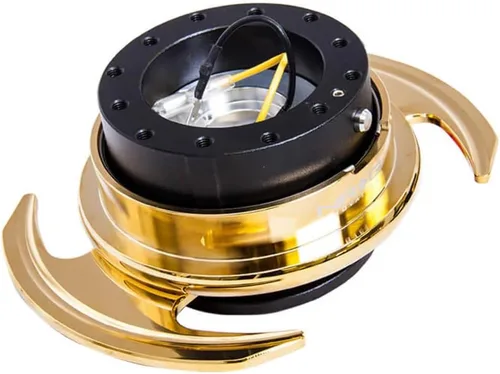 Miniatura 8 de NRG Innovations NRG-SRK-650BK GEN 3.0 Volante de Carrera con Adaptador de Buje de Liberación Rápida, Diseño de 6 Agujeros y Patrones de Pernos