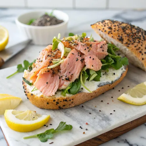 Miniatura 4 de Chicken of the Sea Salmón rosa de Alaska, paquetes de 2.5 oz. (Caja de 12), salmón capturado en la naturaleza, condimento para bagel de todo tipo