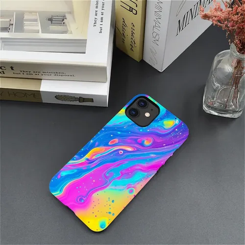 Miniatura 7 de DAIZAG Funda compatible con iPhone 11, hermoso color arena, patrón completo, carcasa rígida híbrida de plástico TPU + funda de protección