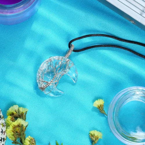 Miniatura 26 de Crystal Necklace, Crystals, Crystal Gifts, Gemstones, Crystal Pendant, Spiritual Gifts
