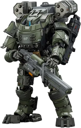 Miniatura 13 de JOYTOY Figuras de acción Serie APOC Iron Vanguard Heavy Assault Mech 1/25 modelo móvil figura coleccionable a partir de 15 años (Iron Vanguard)