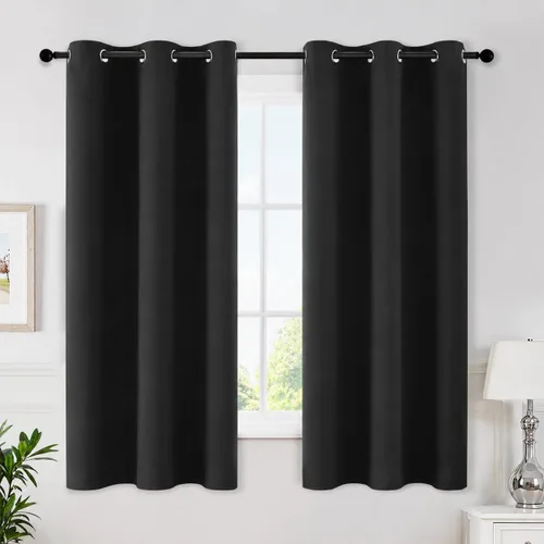 Miniatura 32 de MIULEE Cortinas opacas para dormitorio o sala de estar, juego de 2 paneles de cortina para ventana con aislamiento térmico y bloqueo de luz