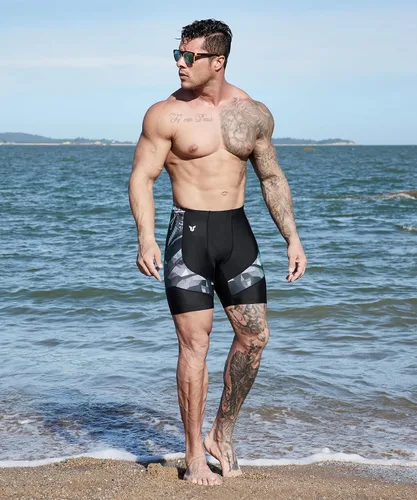 Miniatura 6 de ADOREISM Bañador para hombre Atlético Secado Rápido UPF 50+ Traje de baño Jammers