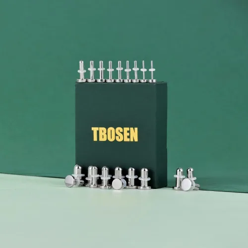 Miniatura 6 de TBOSEN Juego de dimensiones precisas de acero inoxidable con junta tórica para los oídos, túneles, medidores, kit de piercings