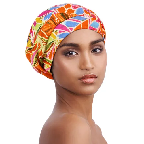 Miniatura 68 de Alnorm - Gorro con forro de satén y suave banda elástica para hombres y mujeres, talla única Se ajusta a la mayoría