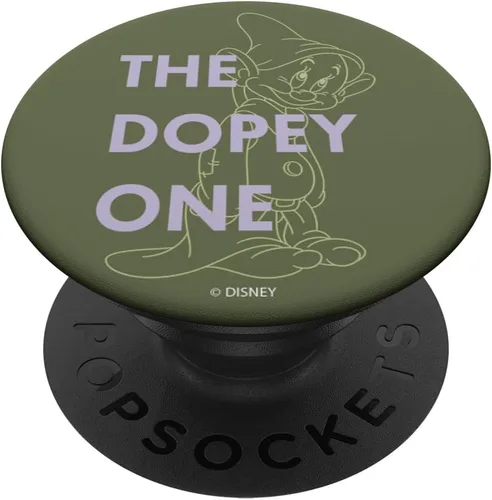 Miniatura 6 de Disney Blancanieves Dopey Dopey The Dopey One Outlined PopSockets MagSafe PopGrip para iPhone