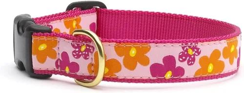 Miniatura 3 de Up Country Sm Wide Flower Power Collar de liberación rápida