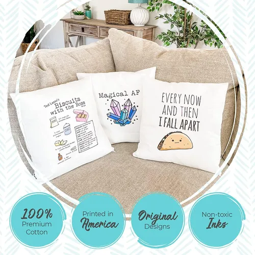 Miniatura 2 de Moonlight Makers, Hello Darlin', Decorative Pillow Case, 100% Cotton Canvas Pillowcase, Farmhouse Decor, Gift for Home, Funny Design
