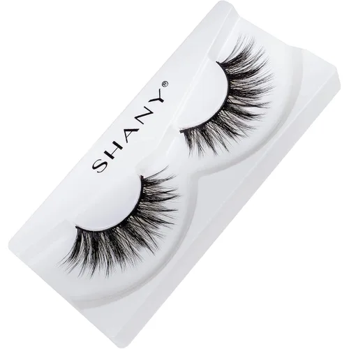 Miniatura 5 de SHANY Pestañas clásicas de visón sintético, duraderas, de un solo par, reutilizables, esponjosas, suaves, con volumen medio, confiables