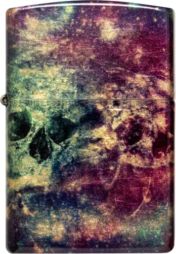Miniatura 2 de Zippo Galaxy Skull Design 540 - Encendedor de bolsillo de latón