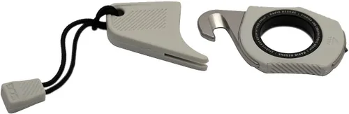 Miniatura 8 de SOG Rapid Rescue Multi-Tool Stainless Steel Seatbelt Cutter, GRN Handle, Aluminum Pull-Ring, Quick to Deploy from The Sheath