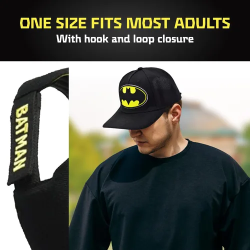 Miniatura 4 de DC Comics Batman Baseball Hat, Adjustable Cap, One