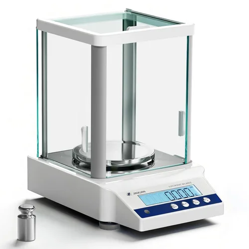 Miniatura 13 de Báscula de laboratorio 500gx0.001g Balanza de alta precisión Balanza analítica, escala de miligramo digital Escala de laboratorio científica