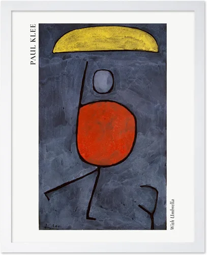 Miniatura 32 de Poster Master Póster vintage de Paul Klee – Impresión retro de cómicos – Arte de dibujo – Arte abstracto – Regalo para hombres y mujeres – Estilo-09