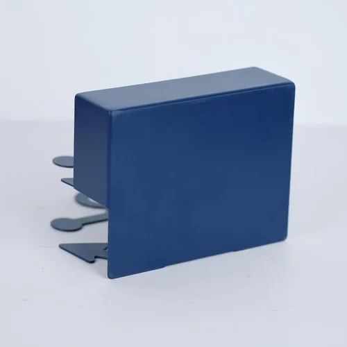 Miniatura 5 de Servilletero de metal con ancla náutica (azul) - Organizador de toallas de papel independiente con organizador de almacenamiento de sal y pimienta