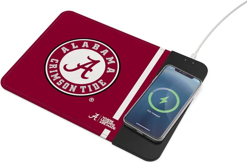 Miniatura 60 de SOAR NCAA Almohadilla de ratón unisex con carga inalámbrica para teléfono celular