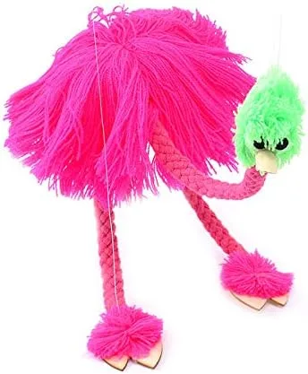 Miniatura 4 de Juguete de marioneta de avestruz, marionetas de cuerda, marionetas de avestruz, marionetas de avestruz, marionetas de avestruz hechas a mano