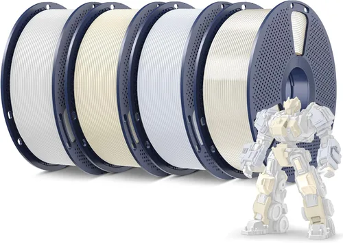 Miniatura 67 de SUNLU - Filamento PLA Plus para impresora 3D, 1.75 mm, bobina de 1 kg (2.2 lb), enrollado de forma ordenada, precisión dimensional ±0.02 mm