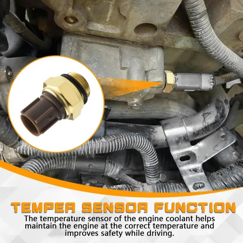 Miniatura 3 de Interruptor del ventilador del refrigerante del radiador, sensor de temperatura del agua, sensores de temperatura del refrigerante del motor