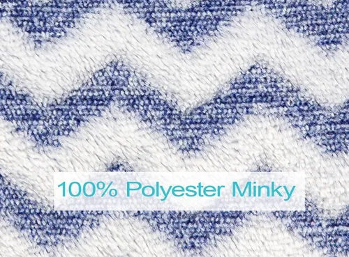 Miniatura 8 de Niko Easy Wash - Funda y forro para asiento de automóvil para niños, diseño Chevron Minky azul, ideal para clima invernal, ajuste universal, probado