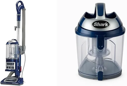 Miniatura 7 de Shark NV356E S2 Navigator Aspiradora vertical profesional elevable con cepillo eléctrico para mascotas y herramienta para ranuras, blanco / plateado