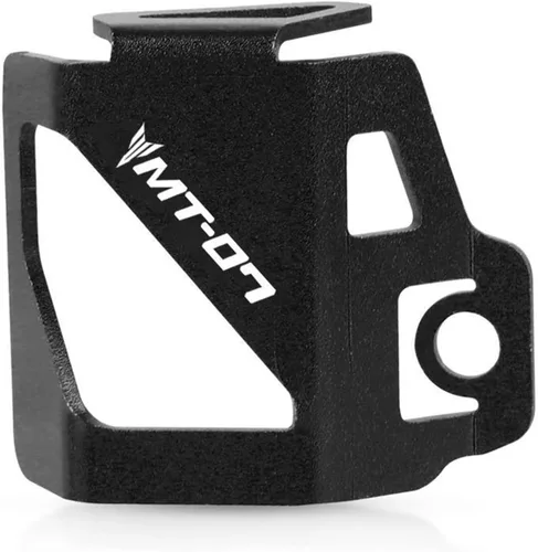 Tapa de rosca para motocicleta, protector de depósito de líquido de freno trasero para Yamaha MT-07 MT-09 MT 07 09 (color : MT07 negro, tamaño: 1)