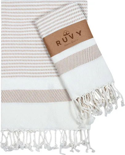Miniatura 28 de Ruvy Home Basics - Juego de 2 toallas de mano turcas para baño, 18 x 40 pulgadas, algodón, toallas de mano decorativas para cocina, cocina, té, Negro