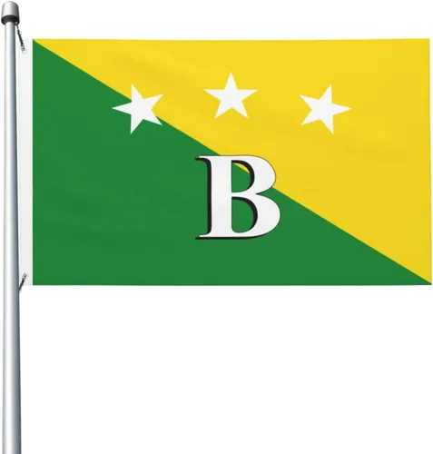 Bandera De La Provincia De Bocas Del Toro - Bandera impresa de doble cara de 3 x 5 pies, bandera decorativa para exteriores, 3 x 5 pies, no se