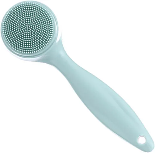 EXCEART 1 Unidades Cepillo de limpieza facial Cepillo exfoliante manual Cepillo facial de repuesto de silicona Cepillo facial Cepillo de lavado