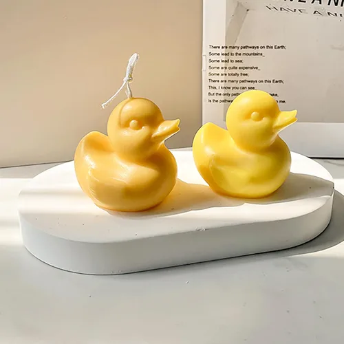 Moldes de Pato Moldes de Animal de Resina de Pato - Moldes de Silicona para Fundición de Resina para Decoración del Hogar y Fabricación de Velas