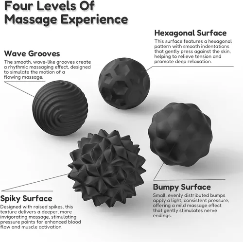 Miniatura 8 de Juguetes de Bolas Magnéticas Fidget, 8 Piezas Juguetes Sensoriales de Silicona para Alivio del Estrés para Adultos y Adolescentes con Autismo, TDAH