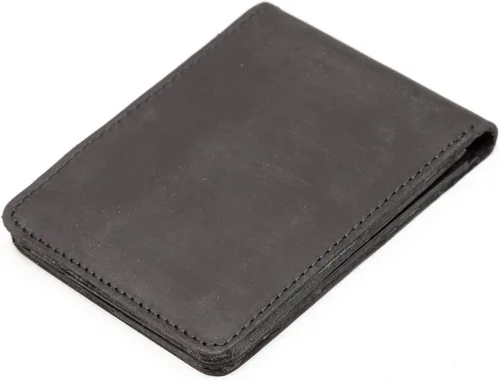 Miniatura 60 de Carteras de cuero genuino hechas a mano, tarjeteros minimalistas y fundas para pasaporte, regalo hecho a mano