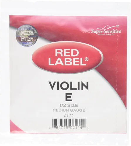 Miniatura 6 de Super Sensitive Red Label Violín A String 1/2 Medium