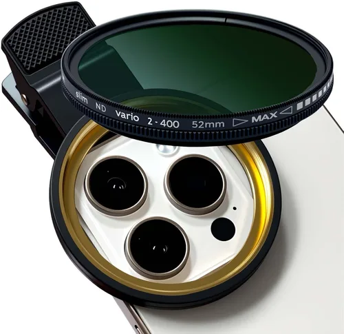 Miniatura 10 de Filtro CPL de 52mm para lente de cámara de teléfono, filtro CPL para iPhone 16 15 14 13 12 11, Samsung BLU, Motorola, Xiaomi y otros teléfonos
