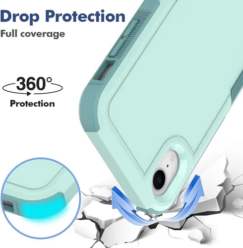 Miniatura 232 de Jeylly Funda para iPhone SE/Funda para iPhone 5S, Exterior de Plástico Duro que Absorbe Golpes + Interior de Silicona de Goma Defensor contra