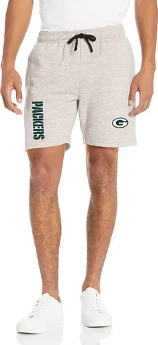 Miniatura 21 de FOCO NFL Mens NFL Team Logo Gray Wordmark Fleece Shorts