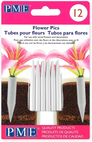 PME Fotos de flores pequeñas, paquete de 12