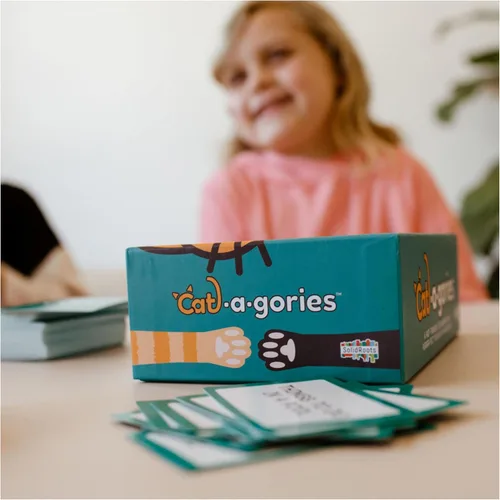 Miniatura 8 de Spin Master Games, SolidRoots Cat-a-gories, juego de dados de aprendizaje de vocabulario, diversión para la noche de juego familiar, 2-4 jugadores