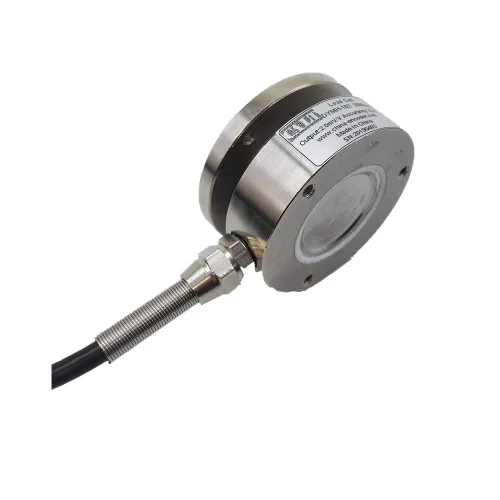 Miniatura 8 de medida instantánea φ25 de la fuerza de impacto del sensor plano de la célula de carga de la caja de membrana 1,102.3 lbs