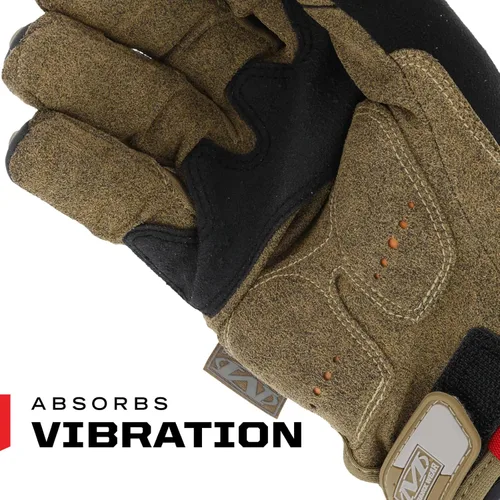 Miniatura 4 de Mechanix Wear: Guantes de trabajo M-Pact con ajuste seguro, guantes de trabajo con protección contra impactos y absorción de vibraciones, guantes
