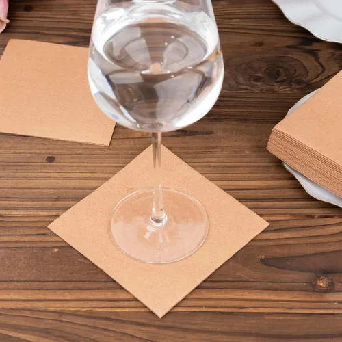 Miniatura 31 de Efavormart - Paquete de 20 servilletas de papel Airlaid suaves de lino de color burdeos, altamente absorbentes, desechables Borgoña