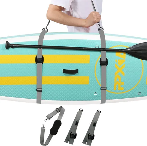 Miniatura 10 de Paddle Board Carry Strap, SUP Kayak Shoulder Straps Paddle Board Accessories for Women and Men Negro