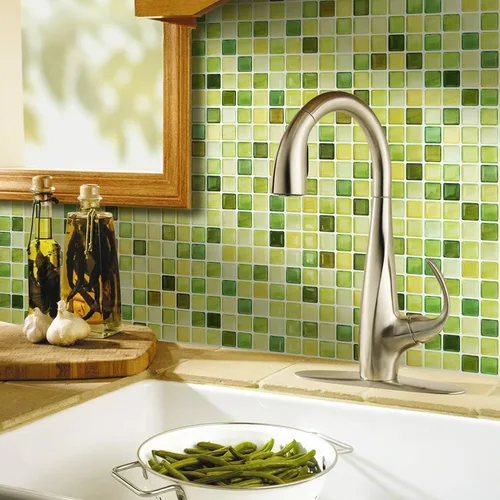 Miniatura 9 de Unidesign Beaustile - Adhesivo 3D para azulejos de mosaico 3D (10, 12.2 x 12.2 pulgadas)