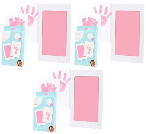 Miniatura 12 de Pearhead Almohadilla de Tinta para Bebé Clean-Touch, Almohadilla de Tinta Clean-Touch Sin Desorden con Tarjetas de Impresión, Segura para la Piel