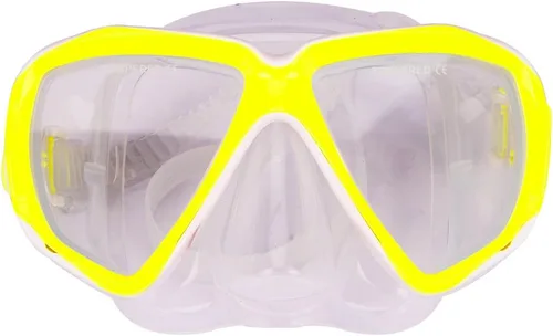 Miniatura 9 de Gafas de natación para niños, máscara de buceo para jóvenes, antifugas, antivaho, cubierta de nariz, máscara de buceo de visión amplia transparente