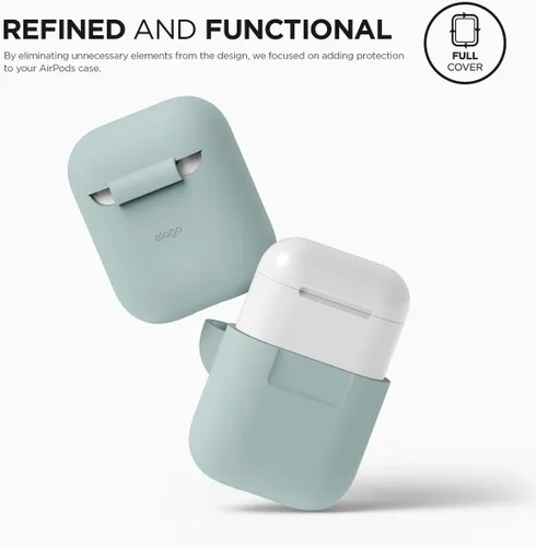 Miniatura 2 de elago AirPods - Funda de silicona para AirPods [Protección extra]