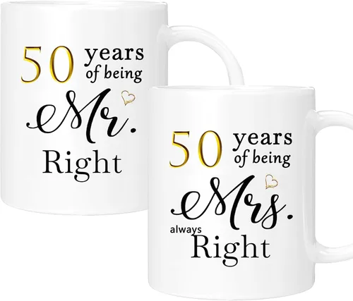 Miniatura 20 de Juego de 2 Tazas de Café del 11º Aniversario, Regalos de Boda del 11º Año Decoraciones de Aniversario para Parejas Padres Hombres Mujeres Marido
