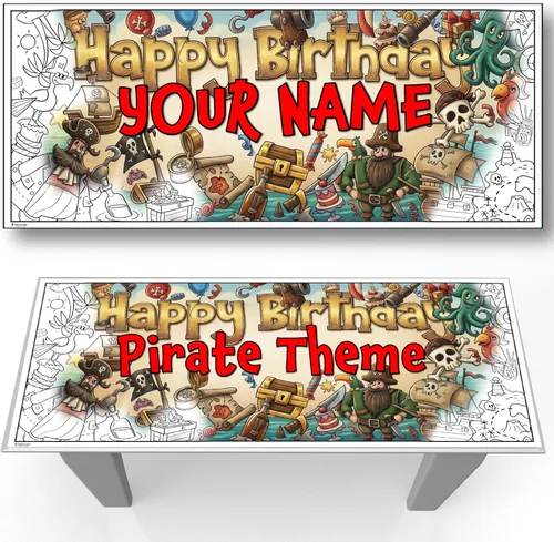 Miniatura 20 de Young N Refined Página de colorear personalizada para fiesta de cumpleaños con nombre personalizado (72 x 30 pulgadas)