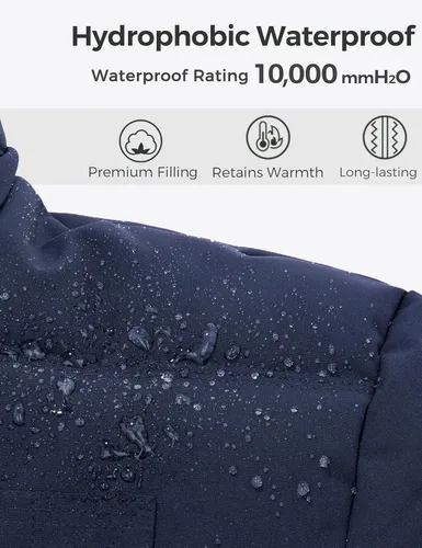 Miniatura 4 de Wantdo - Chaqueta de invierno con capucha y forro interior para hombre